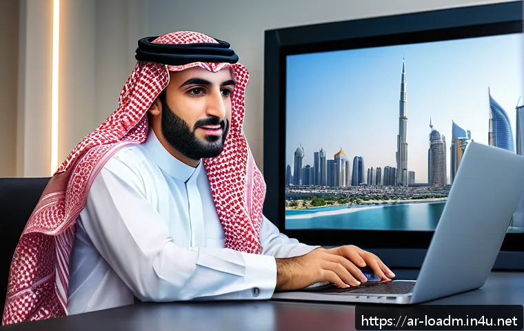 지방행정사와 관련된 취업 정보 - A professional Arabic man in traditional attire (thobe and keffiyeh) sitting confidently at a modern...